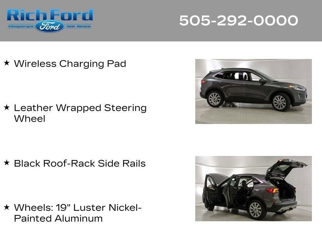 Used 2021 Ford Escape Titanium w/ Titanium Elite Package AWD/4WD image 88