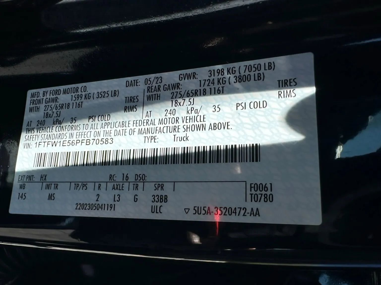 Used 2023 Ford F150 XLT w/ Equipment Group 302A High AWD/4WD image 40