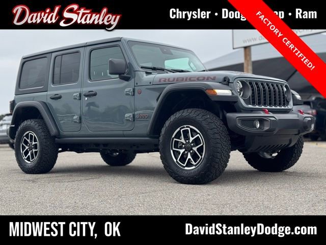 Certified 2025 Jeep Wrangler Unlimited Rubicon