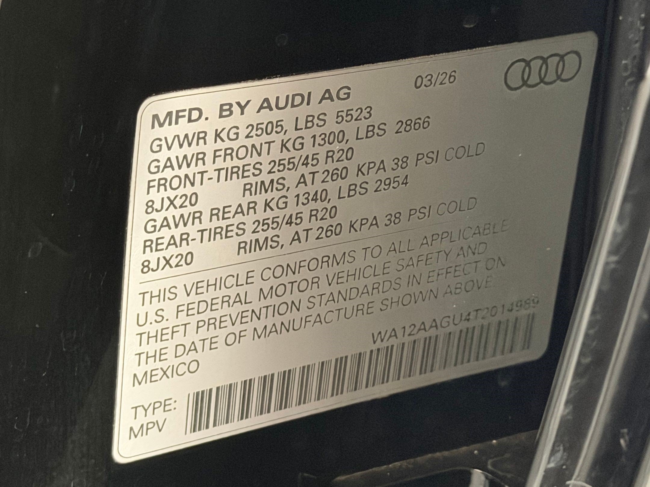 Certified 2026 Audi Q5 Premium AWD/4WD image 27