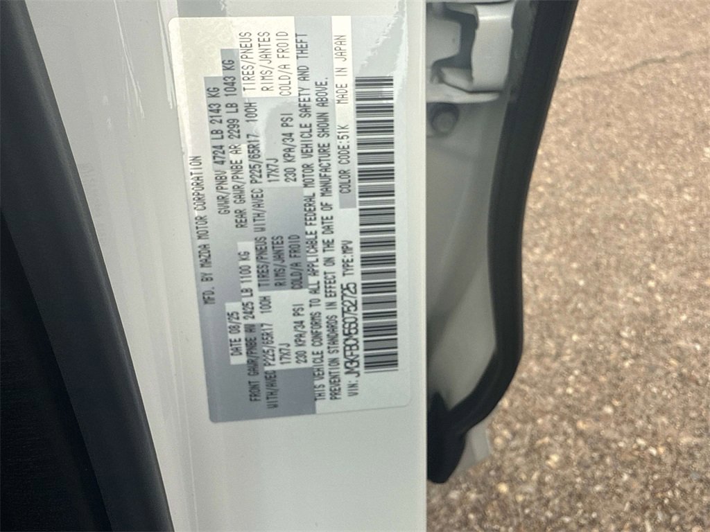 New 2025 MAZDA CX-5 AWD 2.5 S w/ Preferred Package image 25