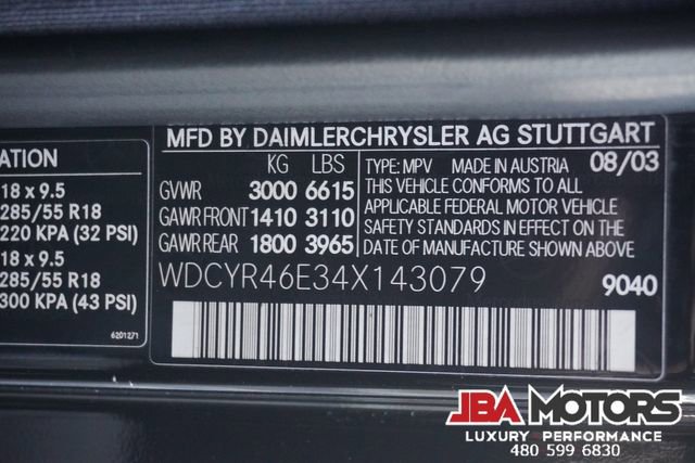 Used 2004 Mercedes-Benz G 55 AMG 4MATIC image 95