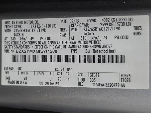 Used 2016 Ford Transit 350 XL RWD image 35