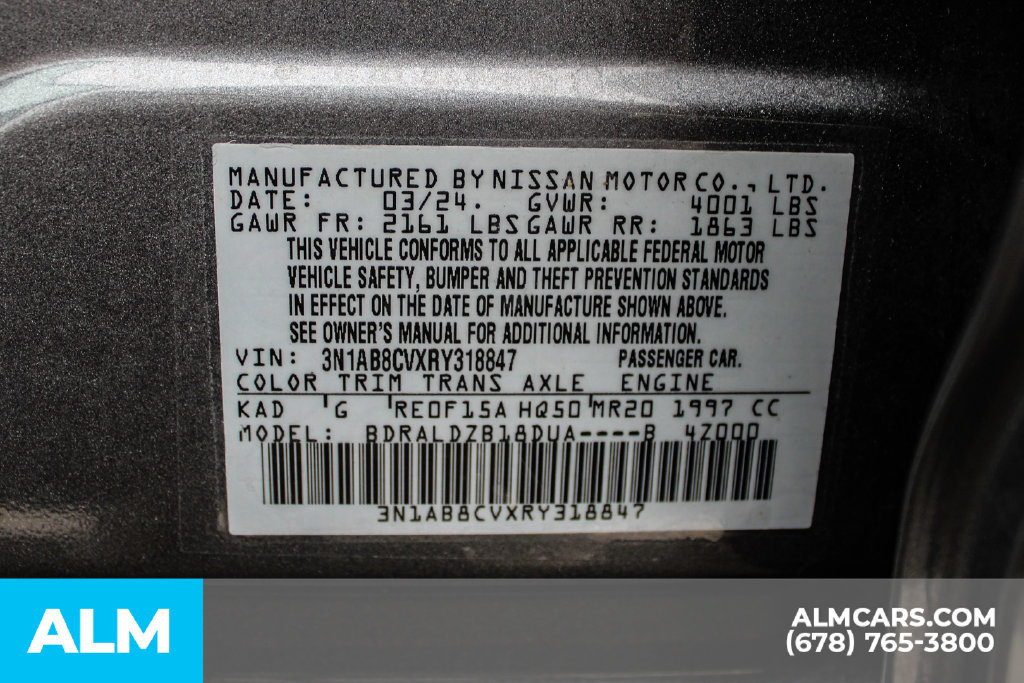 Used 2024 Nissan Sentra SV FWD image 35
