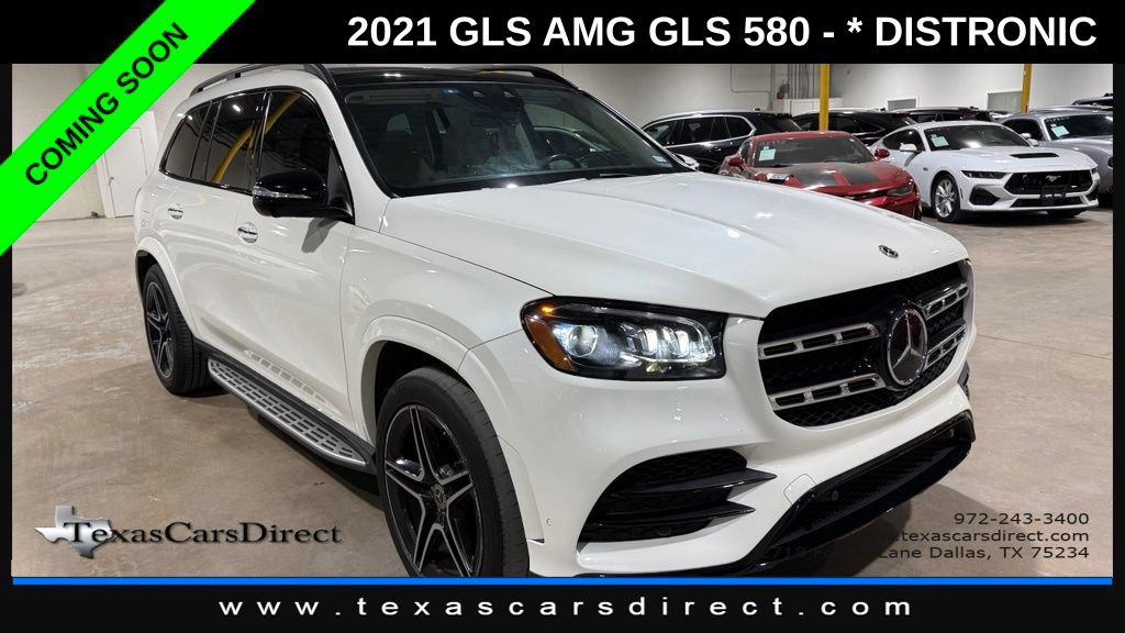 Used 2021 Mercedes-Benz GLS 580 4MATIC image 3