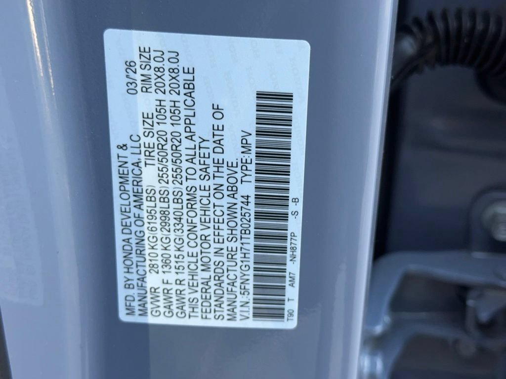 Certified 2026 Honda Pilot Touring image 31
