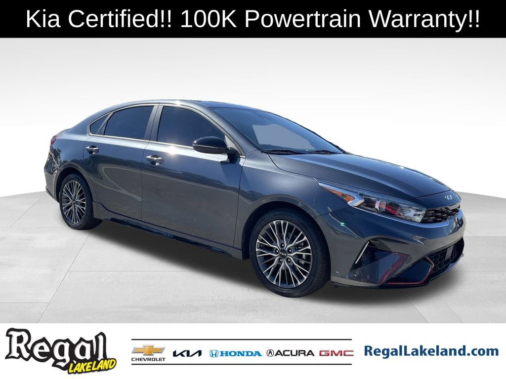 Certified 2022 Kia Forte GT-Line w/ GT-Line Technology Package