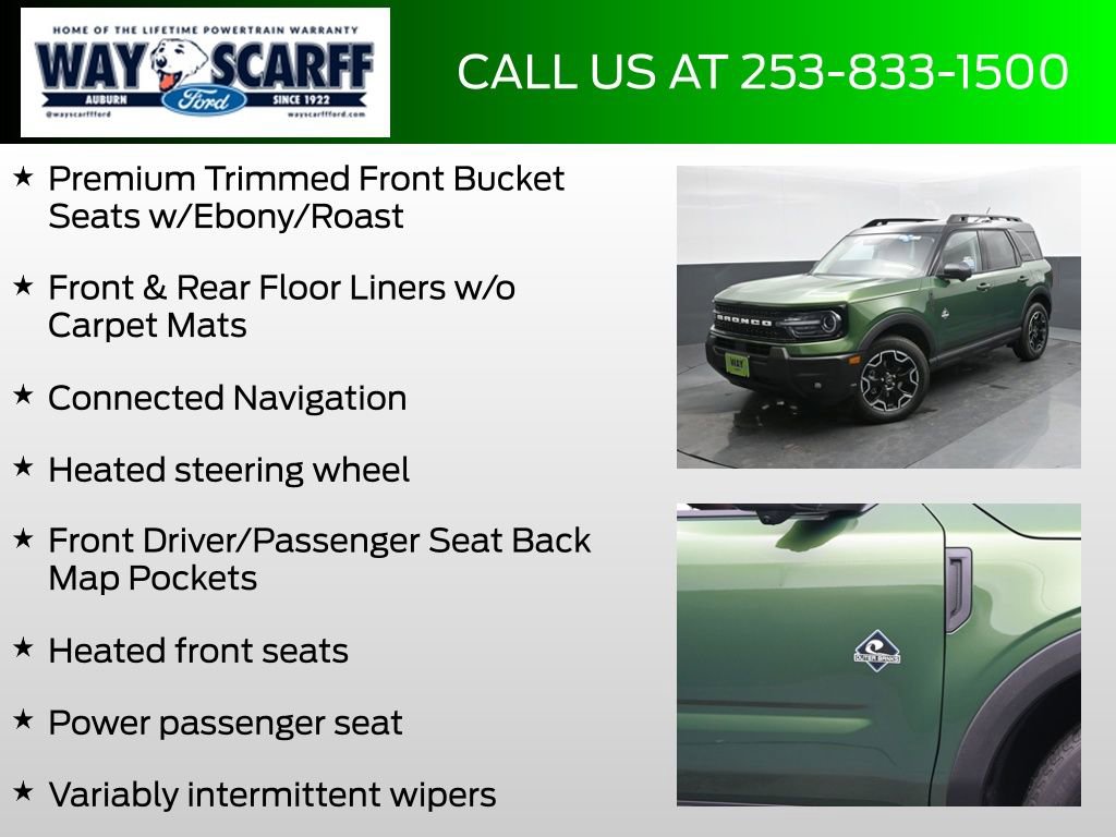 New 2025 Ford Bronco Sport Outer Banks w/ Outer Banks Tech Package+ image 18