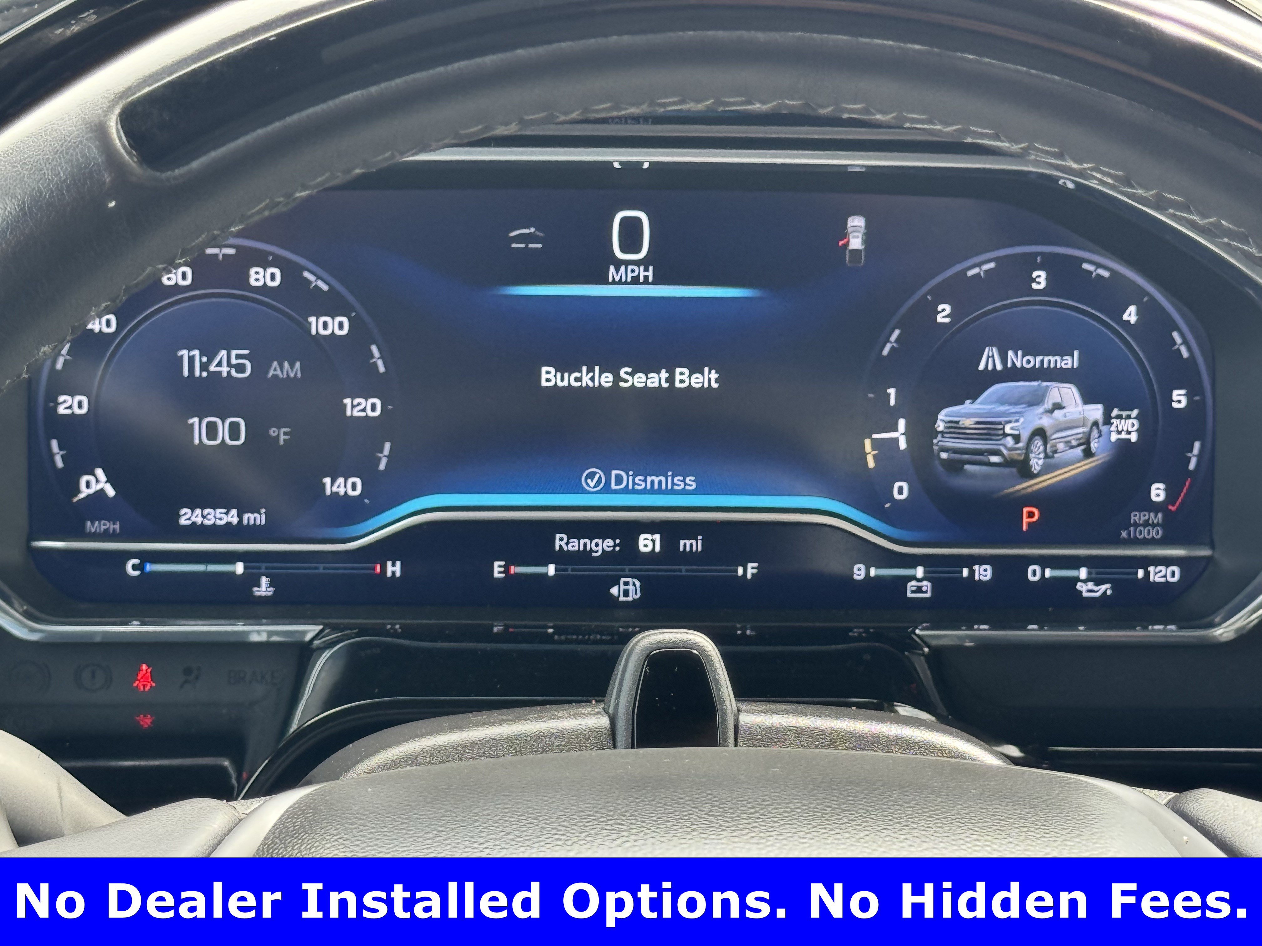 Used 2024 Chevrolet Silverado 1500 High Country w/ Technology Package AWD/4WD image 15