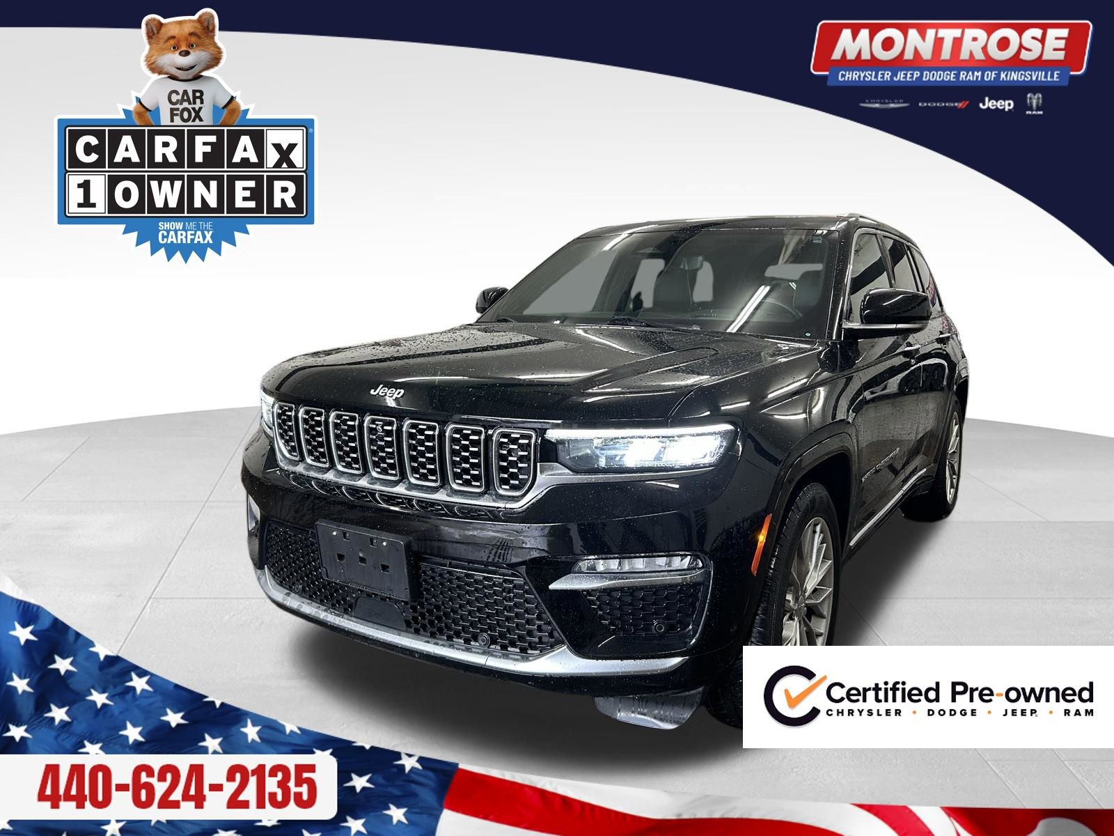 Certified 2023 Jeep Grand Cherokee Summit w/ Adv Protech Group IV