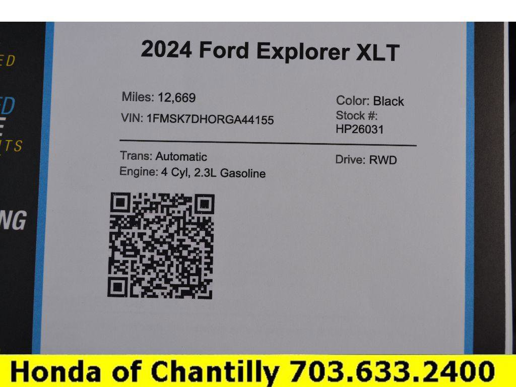 Used 2024 Ford Explorer XLT image 49