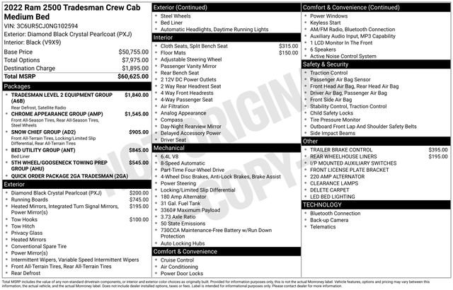 Used 2022 RAM 2500 Tradesman image 27