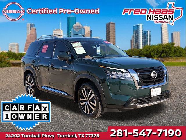 Certified 2024 Nissan Pathfinder Platinum w/ Cargo Package 360° Tour