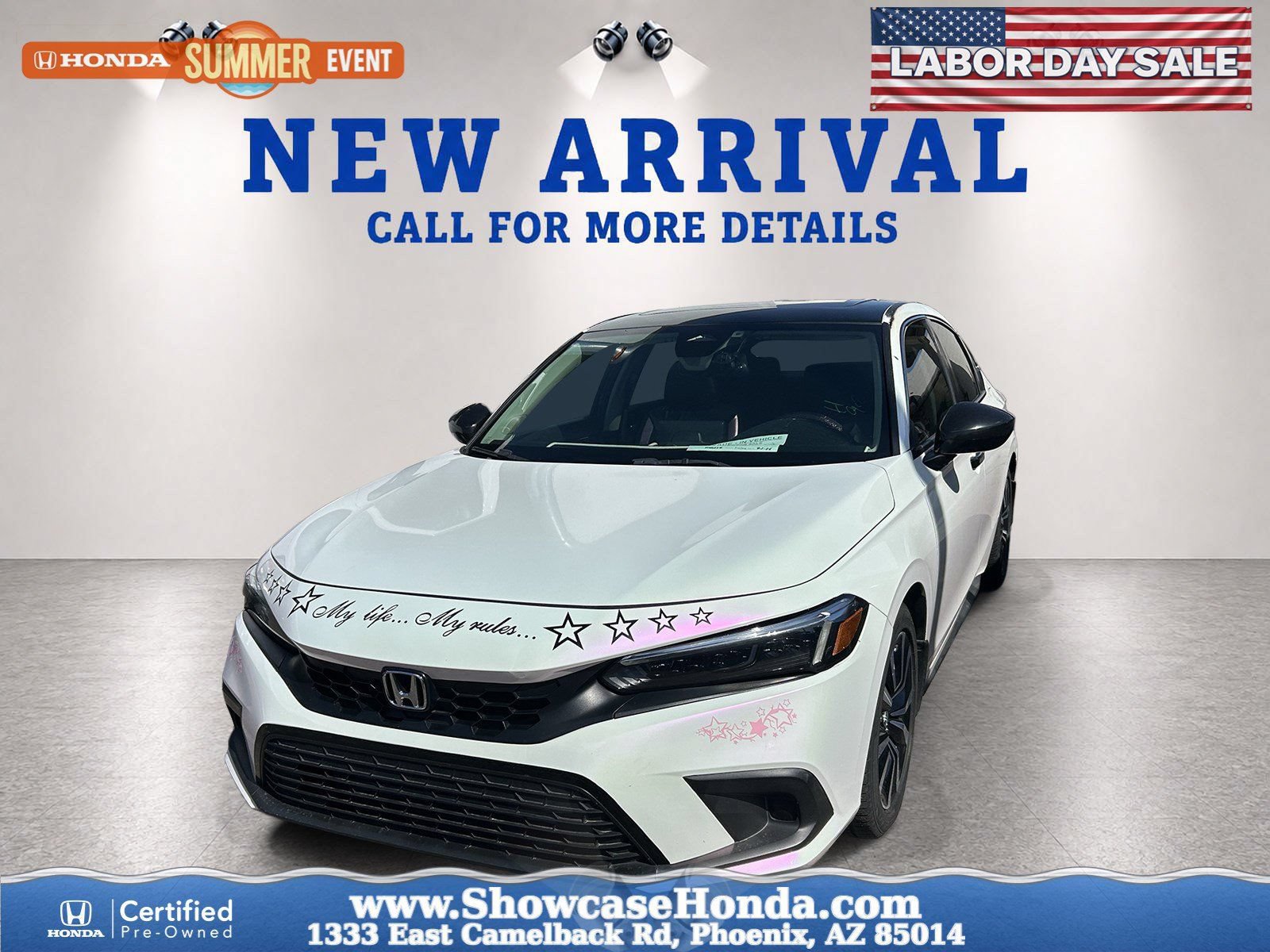 Used 2022 Honda Civic EX-L