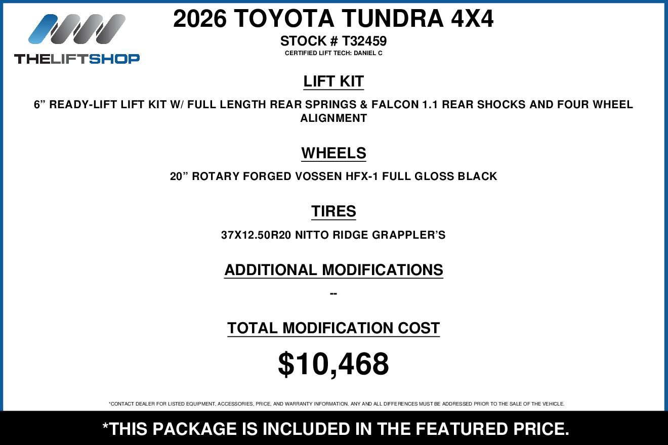 Used 2026 Toyota Tundra 1794 Edition AWD/4WD image 2