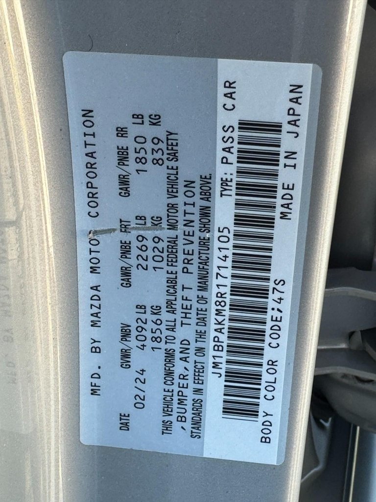 Used 2024 MAZDA MAZDA3 s FWD image 30