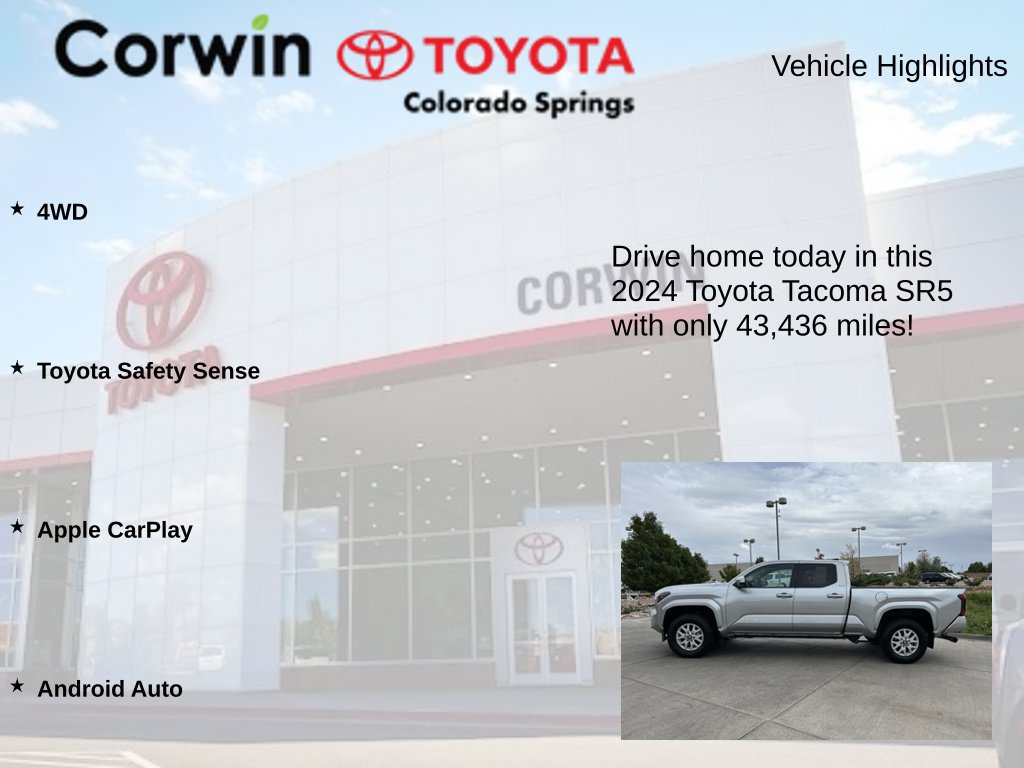 Used 2024 Toyota Tacoma SR5 AWD/4WD image 6