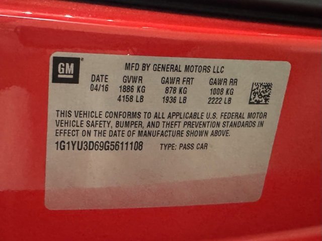 Used 2016 Chevrolet Corvette Z06 w/ 3LZ Preferred Equipment Group image 40