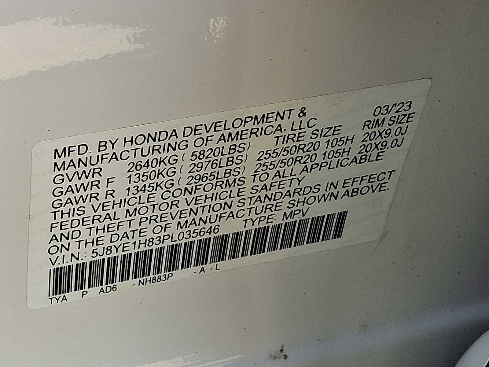 Certified 2023 Acura MDX SH-AWD w/ Advance Package image 28