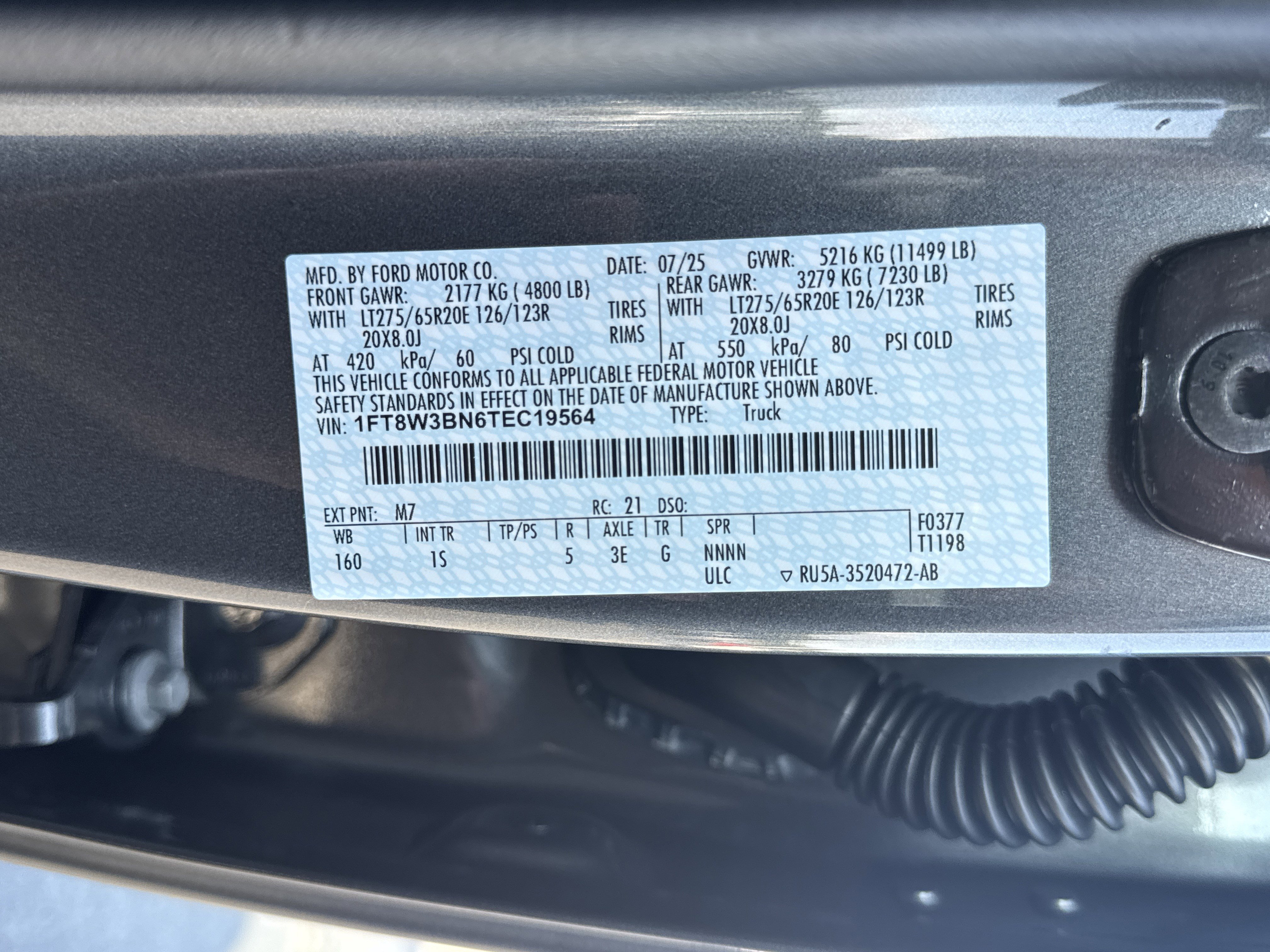 New 2026 Ford F350 XL w/ STX Appearance Package image 34