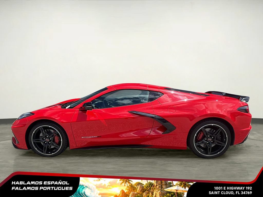 Certified 2024 Chevrolet Corvette Stingray Coupe w/ Z51 Performance Package RWD image 3