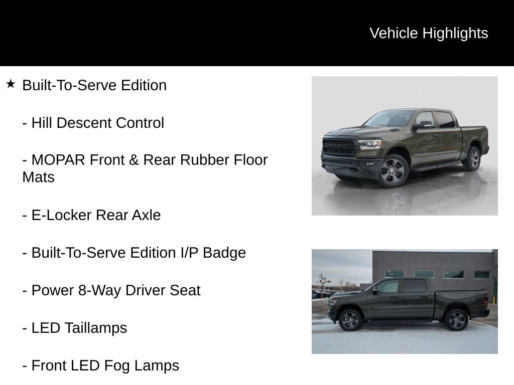 Used 2021 RAM 1500 Big Horn w/ Built-to-serve Edition image 26