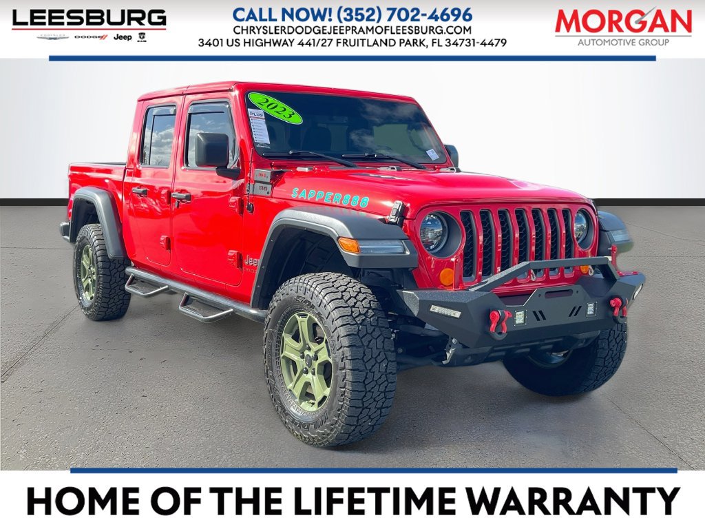 Used 2023 Jeep Gladiator Rubicon w/ LED Lighting Group AWD/4WD image 1