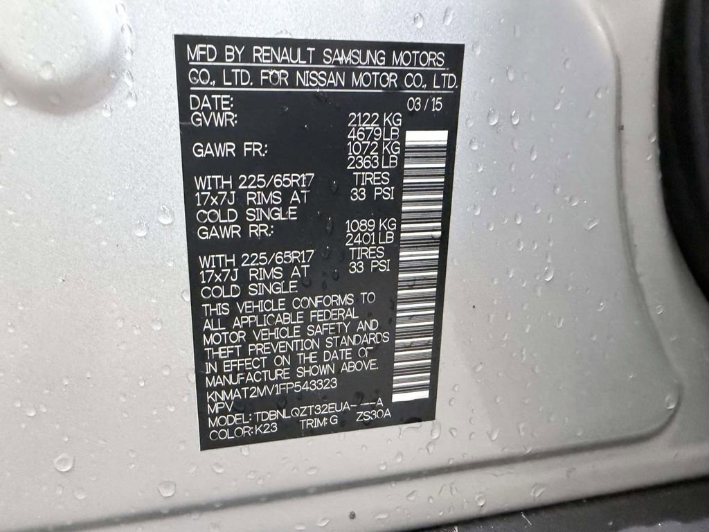 Used 2015 Nissan Rogue SV AWD/4WD image 24