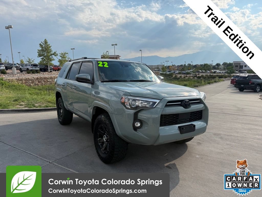 Used 2022 Toyota 4Runner Trail Special Edition AWD/4WD image 1