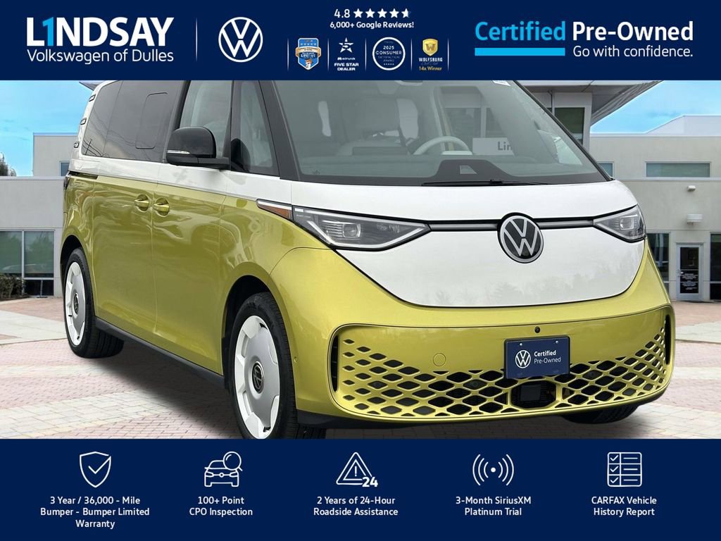 Certified 2025 Volkswagen ID. Buzz 1st Edition