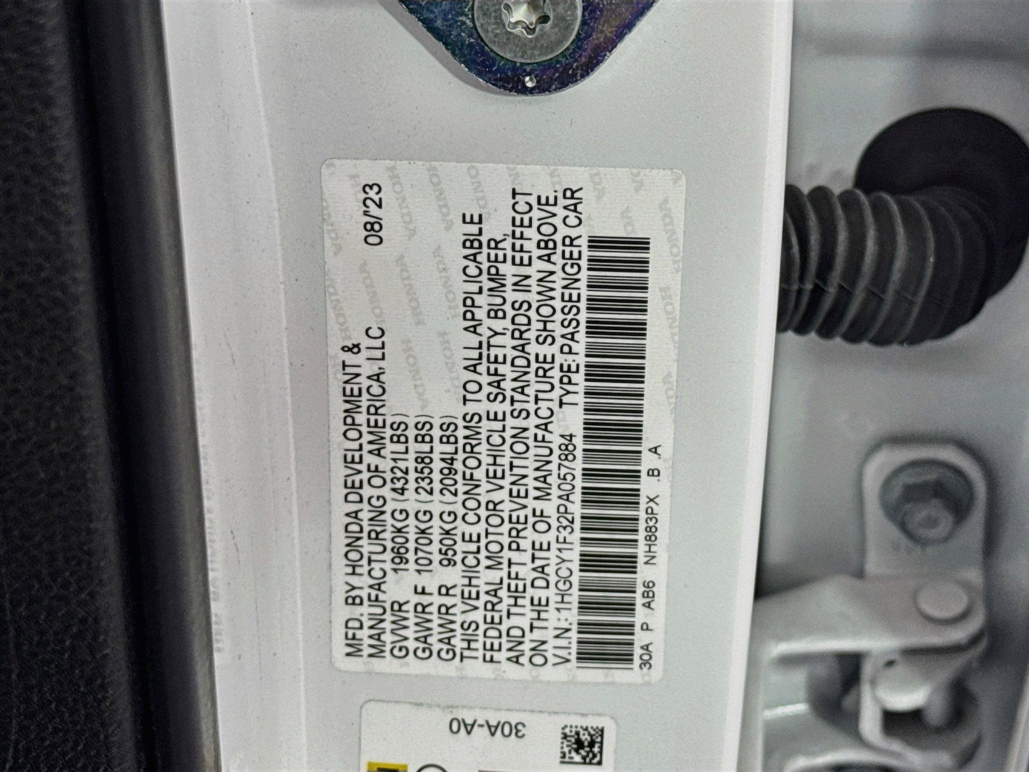Certified 2023 Honda Accord EX image 31