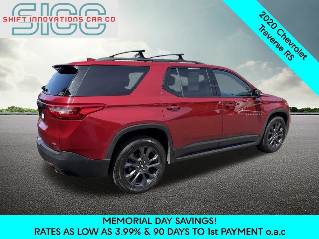 Used 2020 Chevrolet Traverse RS w/ LPO, 'HIT The Road' Package AWD/4WD image 7
