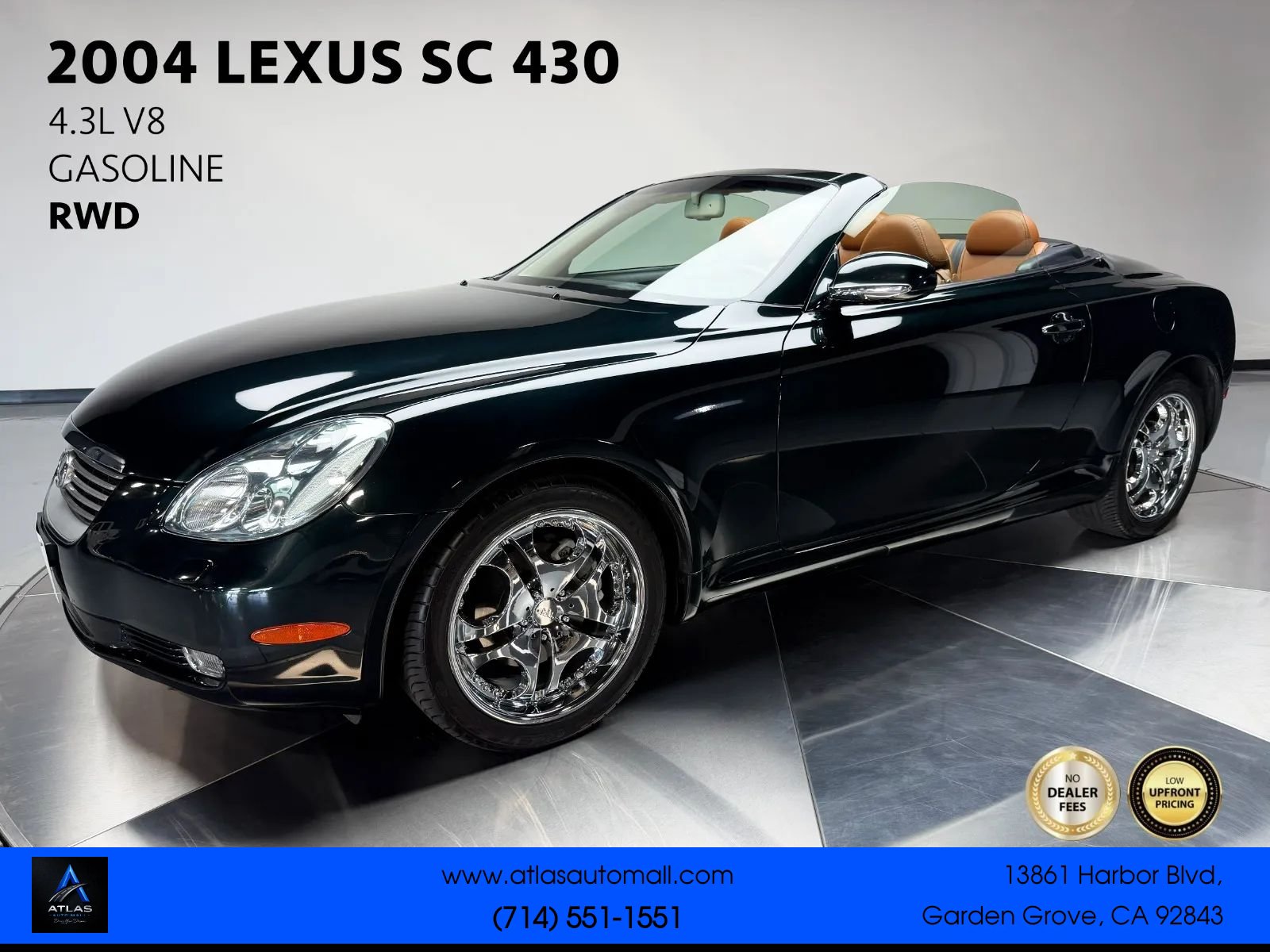 Used 2004 Lexus SC 430 Convertible