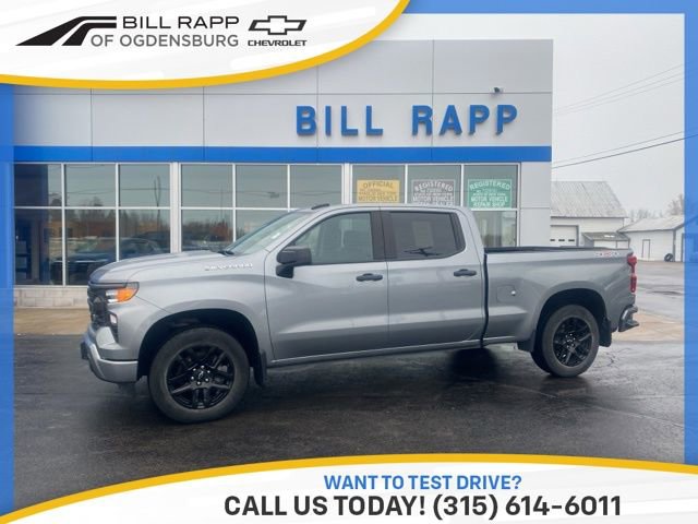 Used 2024 Chevrolet Silverado 1500 Custom AWD/4WD image 1