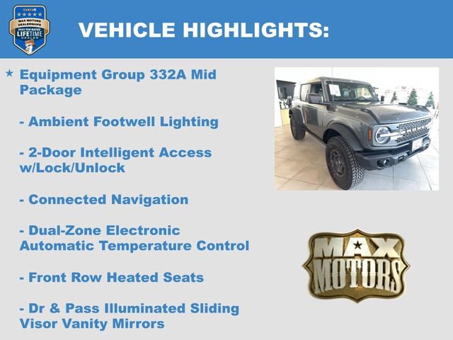New 2025 Ford Bronco Badlands w/ Sasquatch Package image 5