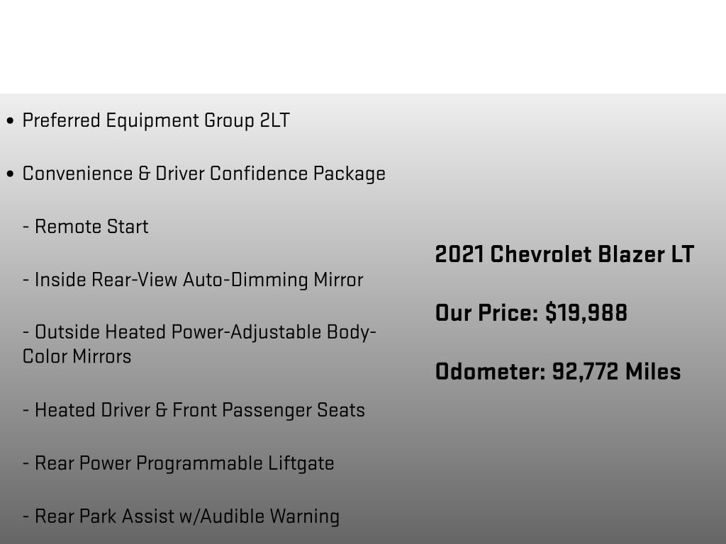 Used 2021 Chevrolet Blazer LT image 6