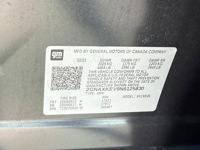 Used 2022 Chevrolet Equinox LT image 23