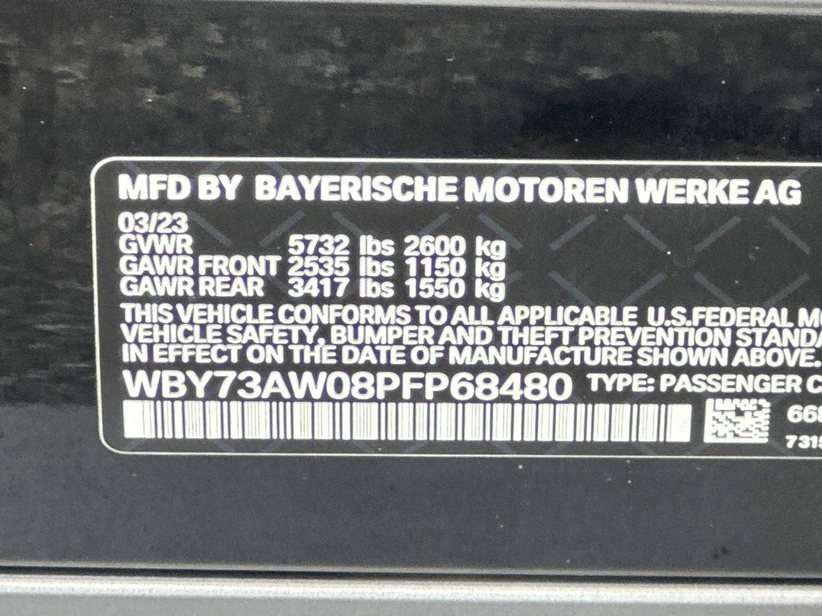 Used 2023 BMW i4 eDrive40 w/ Premium Package RWD image 43