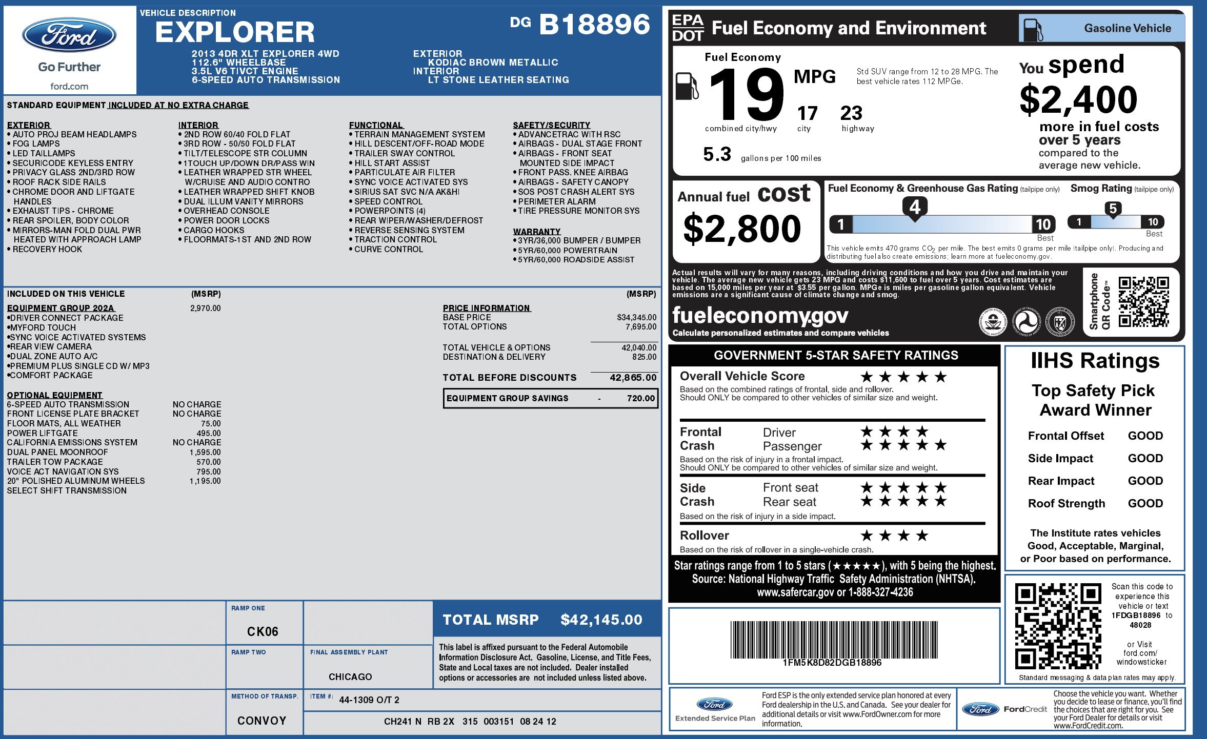 Used 2013 Ford Explorer XLT image 5