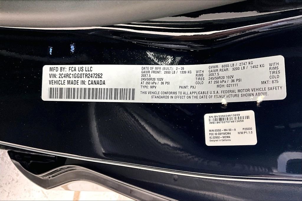 New 2026 Chrysler Pacifica Limited w/ S Appearance Package image 25