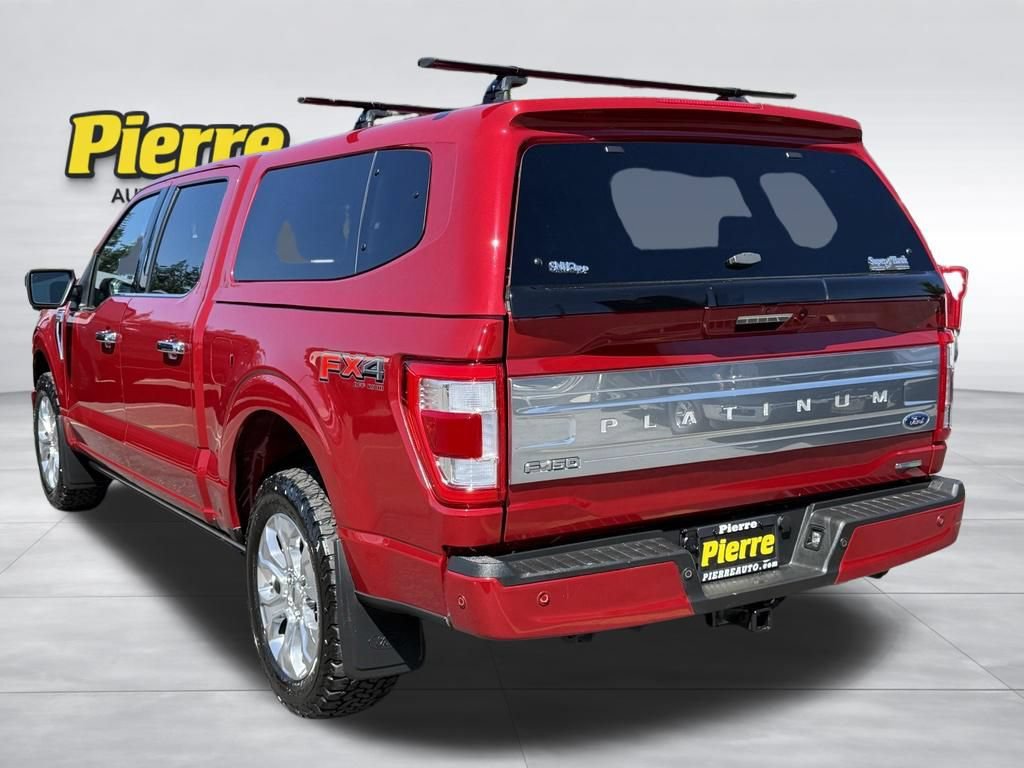 Used 2021 Ford F150 Platinum w/ Equipment Group 701A High AWD/4WD image 8