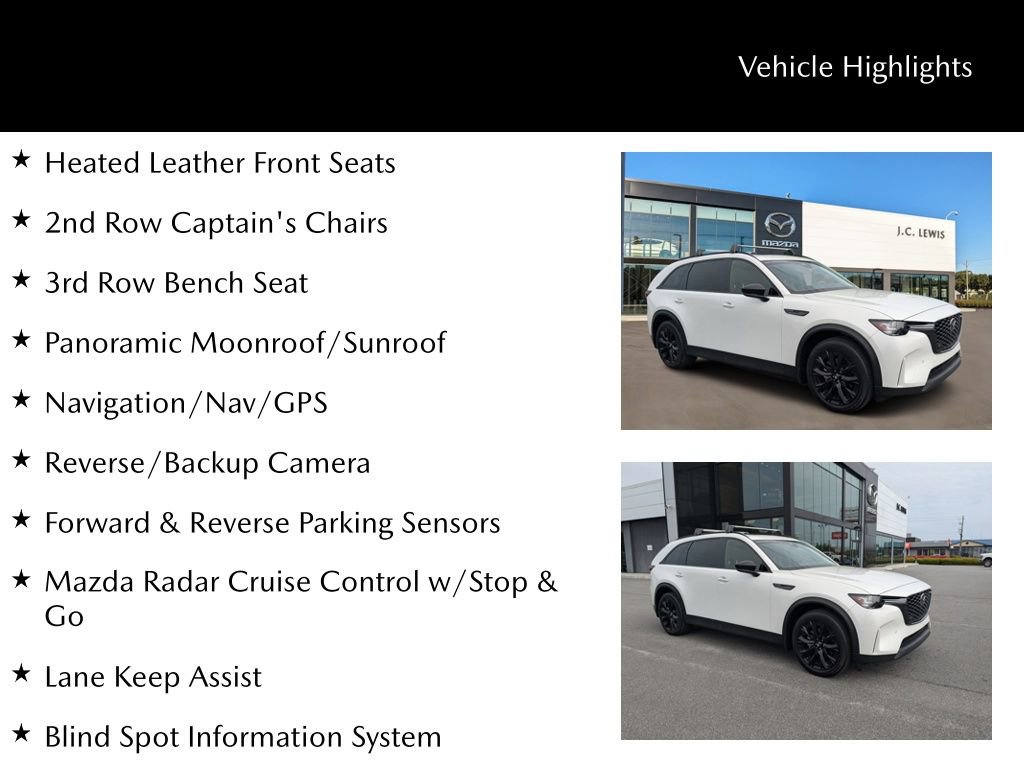 Certified 2025 MAZDA CX-90 3.3 Turbo w/ Premium Sport Pkg image 35