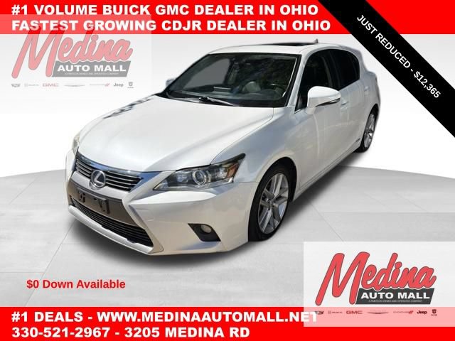 Used 2015 Lexus CT 200h w/ Navigation Package