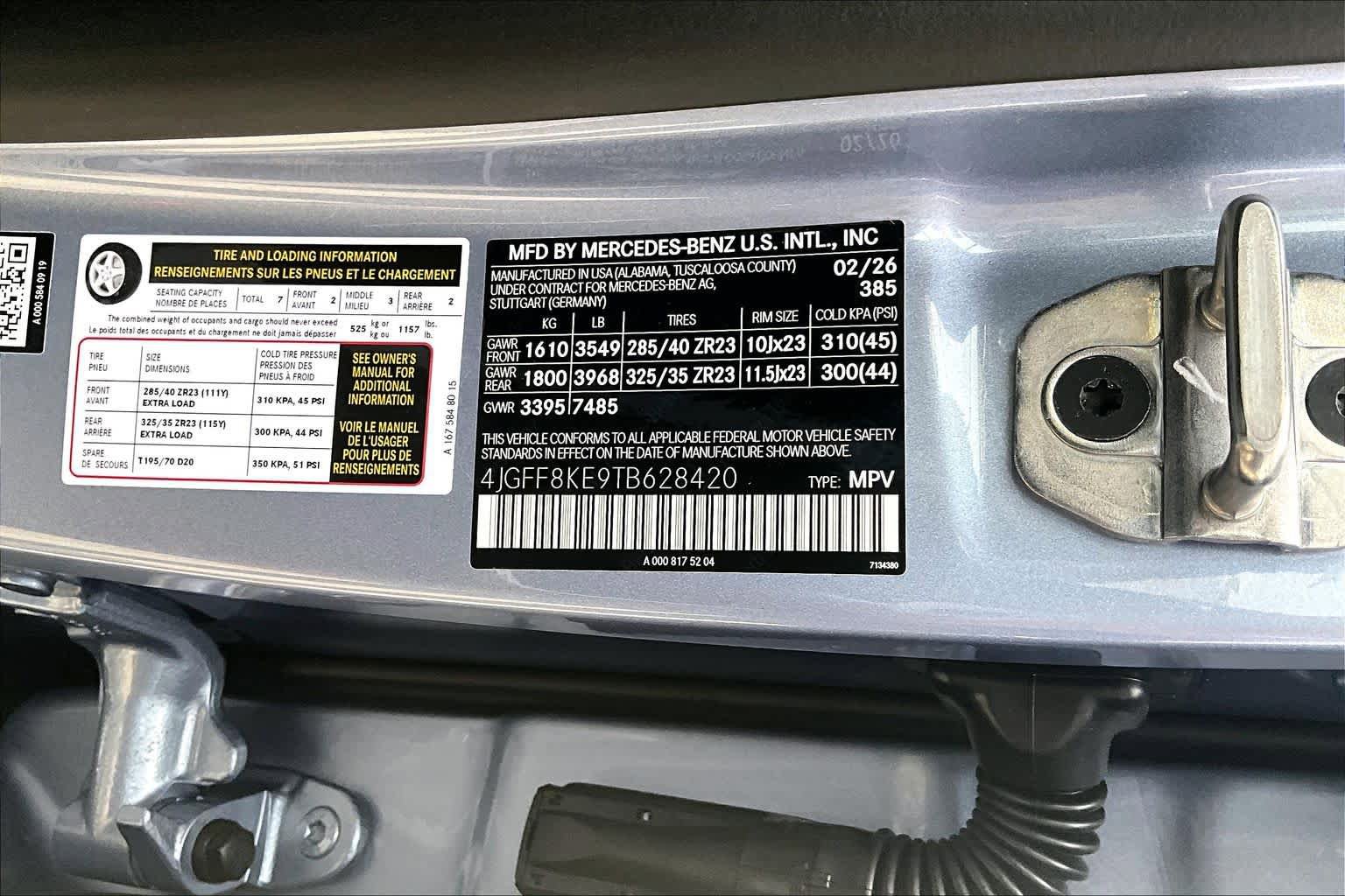 New 2026 Mercedes-Benz GLS 63 AMG 4MATIC image 16