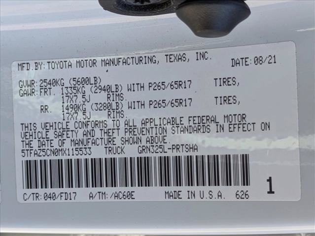 Certified 2021 Toyota Tacoma TRD Sport w/ Technology Package RWD image 23