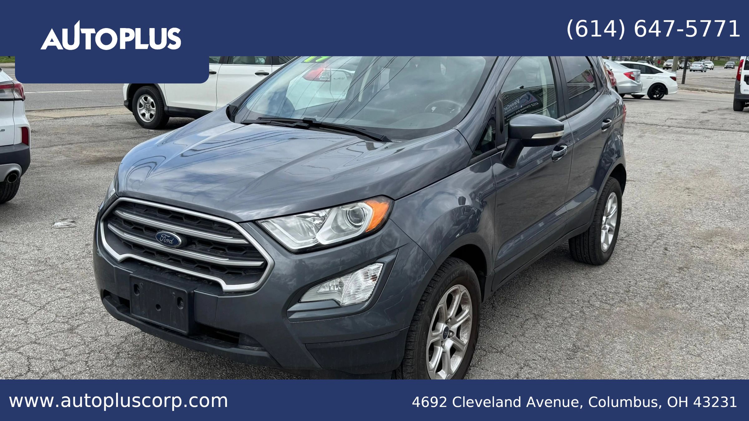 Used 2019 Ford EcoSport SE w/ SE Convenience Package