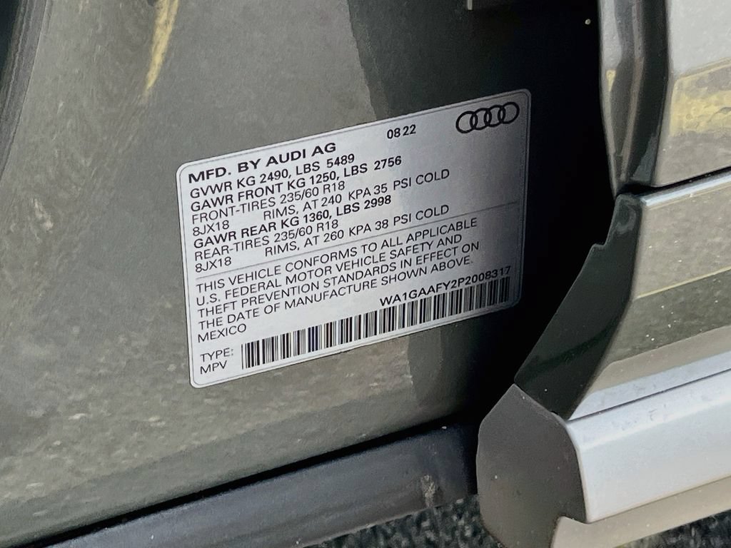 Used 2023 Audi Q5 2.0T Premium w/ Convenience Package AWD/4WD image 29