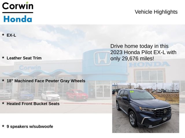 Used 2023 Honda Pilot EX-L image 6