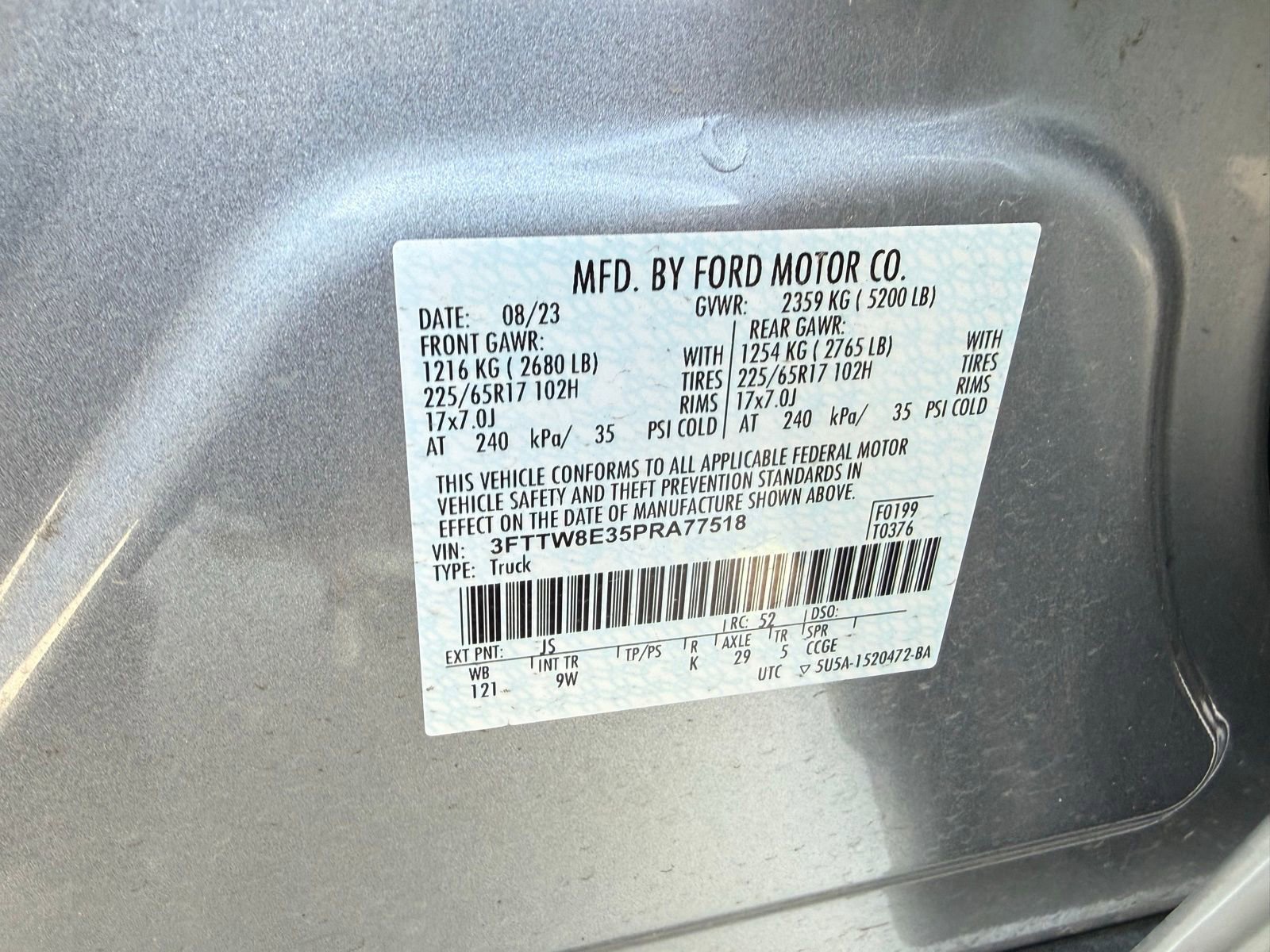 Used 2023 Ford Maverick XL FWD image 10