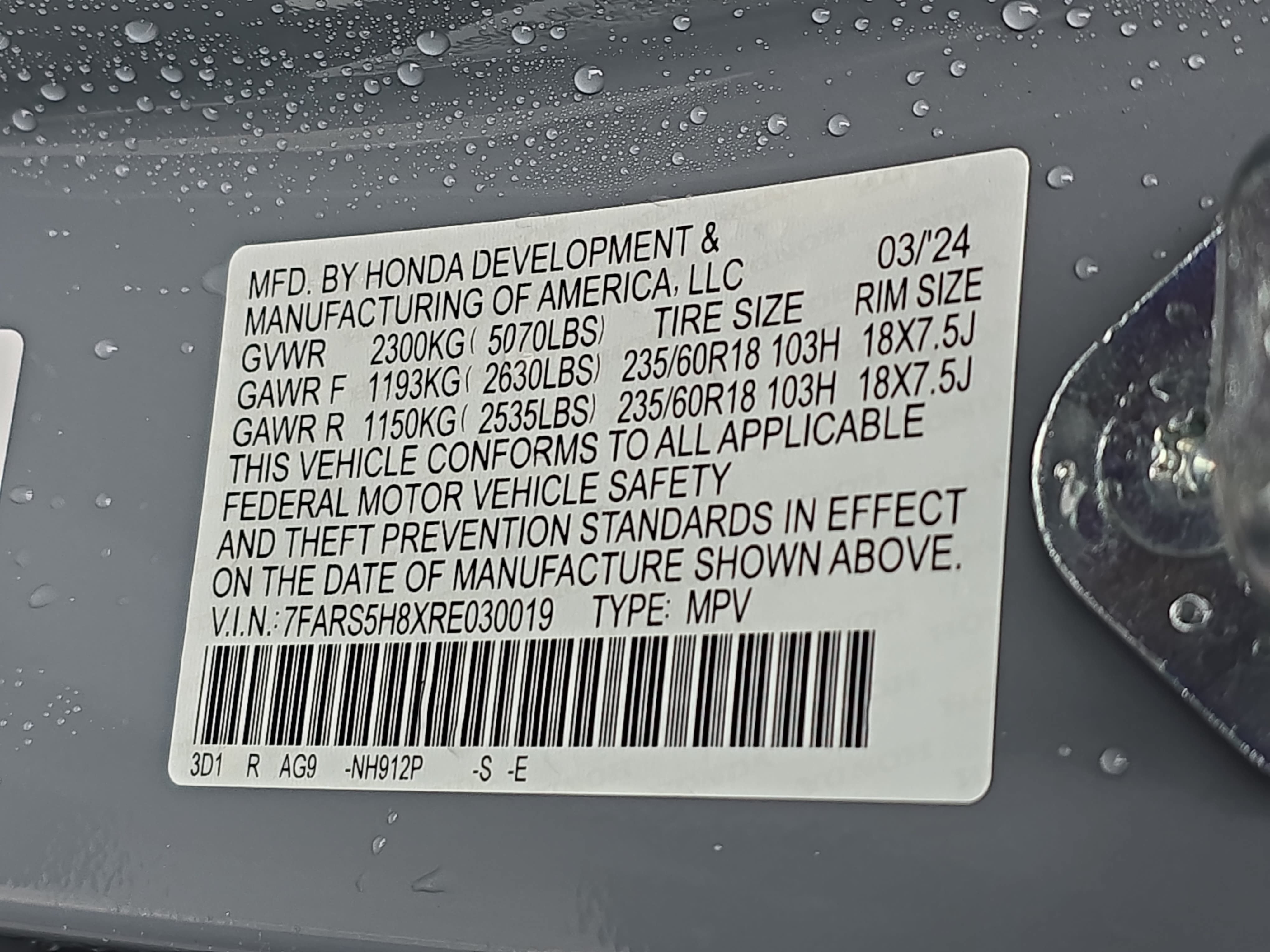 Certified 2024 Honda CR-V Sport-L image 36